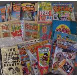 British Comics - Quantity of The Beano various years to include 1980s and 200s, some including