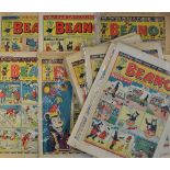 British Comics - Early 1950s The Beano Selection various conditions F/G (34)