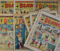 British Comics - Early 1950s The Beano Selection various conditions F/G (34)