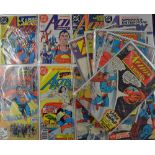 American Comics - Superman DC Publication Action Comics including No.342,343, 344, 345, 346, 400,