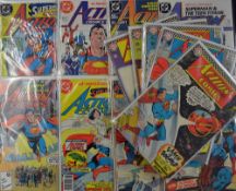 American Comics - Superman DC Publication Action Comics including No.342,343, 344, 345, 346, 400,