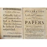 Scots Commissioners 1647 - A Declaration of the Lords and Commons Assembled in Parliament,