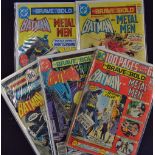 American Comics - Superman DC Publications Brave and Bold Batman and Metal Men includes Nos. 113,