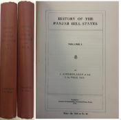 India & Pakistan - History of the Punjab hill states - A first edition two volume set of History