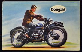 Douglas 1949 Motor Cycle Brochure - An 8 page brochure illustrating and detailing with prices