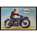 Douglas 1949 Motor Cycle Brochure - An 8 page brochure illustrating and detailing with prices