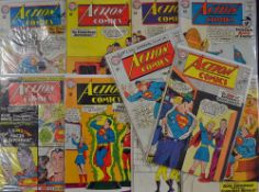 American Comics - Superman DC Publication Action Comics to include No.311-320 (10)