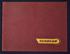 Sunbeam Motor Cycles 1949 Brochure - A 6 page Sales Brochure illustrating and detailing with