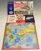 Waddington's Thunderbirds Game - appears complete with board, markers, photographs, direction