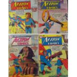 American Comics - Superman DC Publication Action Comics to include No.238,240, 241 and 243 (4)