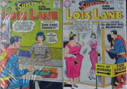 American Comics - Superman DC Publication Superman's Girlfriend Lois Lane includes No.5 and No.6 (2)