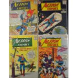 American Comics - Superman DC Publication Action Comics to include No.226, 227, 229 and 230 (4)