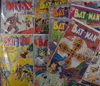 American Comics - Superman DC Publications Batman issues No. 129-132, 134, 136, 139, 141, 152,