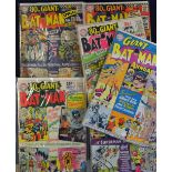 American Comics - Superman DC Publications Batman all Giant 80 page issues includes Nos.2, 5, 12,