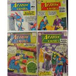 American Comics - Superman DC Publication Action Comics to include No.261, 262, 264 and 265 (4)