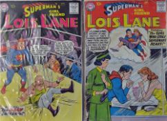 American Comics - Superman DC Publication Superman's Girlfriend Lois Lane includes No.7 and No.8 (