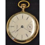 Waltham Watch Co. Pocket Watch 1892-1894 - serial No. 5726442, Crescent St. run:500, 15 jewels,