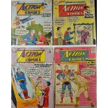 American Comics - Superman DC Publication Action Comics to include No.267, 268, 269 and 270 (4)