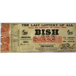 The Last Lottery Of All Will Be Decided 18th July 1826 - "Not quite but it was a long wait of over
