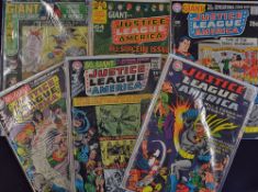 American Comics - Superman DC Publications Justice League of America includes Nos.55, 58, 67, 76, 85