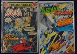 American Comics - Superman DC Publications Brave and Bold Batman includes Nos.64, 74 and 103 (3)
