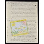 Murderabilia - Serial Killer - Dennis Rader (b.1945) Hand Written Letter - a hand written letter,