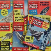 RAF Flying Review 1961 - 12 issues - Some great articles and covers from the heyday of British