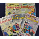 American Comics - Superman DC Publication Superman's Girlfriend Lois Lane includes No.40-44 (5)