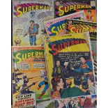 American Comics - Superman DC Superman includes Nos.120, 125, 130, 132, 133, 64 and 83 (7)