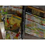 1970s onwards Rupert Annual Selection all hardback issues, appear in good condition (35) 2x Boxes