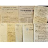 Cuba - 1883 Sub-Commission for Cuba for the Exposition of Amsterdam - a very rare printed set of