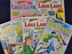 American Comics - Superman DC Publication Superman's Girlfriend Lois Lane includes No.21-25 (5)