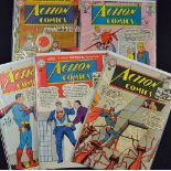 American Comics - Superman DC Publication Action Comics to include No.296, 297, 298, 299 and 300 (