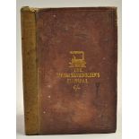 The Railway Shareholders Manual by Henry Tuck 1845 Book - A 256 page Reference book listing each