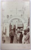 India & Punjab - CDV of Sialkot - A rare carte-de-visite photograph of house of a Sikh Noble, with