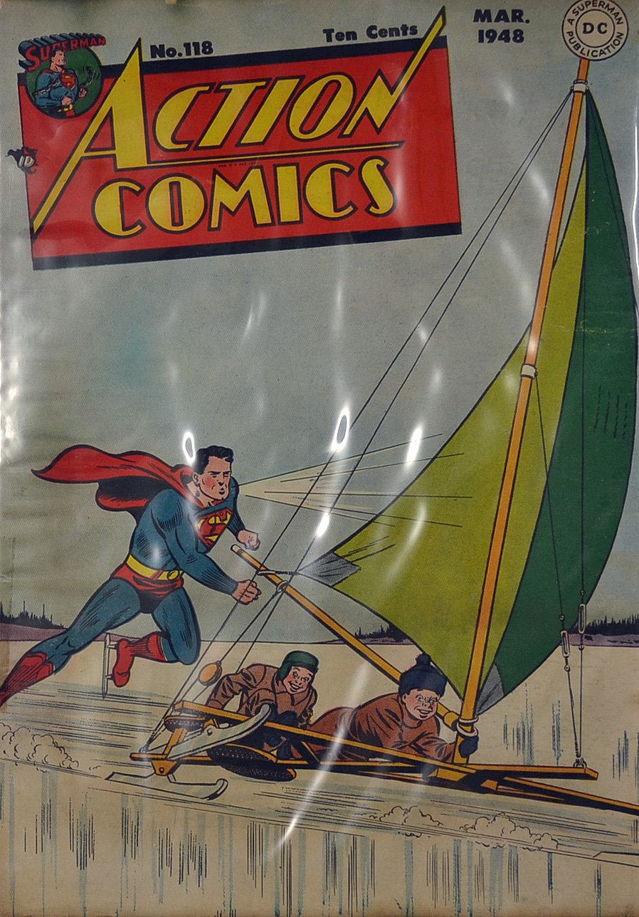 American Comics - Superman DC Publication Action Comics No.118 March 1948 condition fair