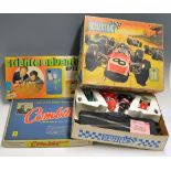 Collection of 1960s/1970 Games to include Scalextric set 30, Mettoy Science Adventure, Morton Combat