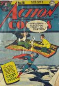 American Comics - Superman DC Publication Action Comics No.88 Sept 1945 condition some splitting