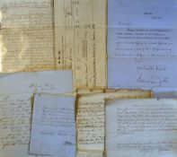 Maritime - Death of Captain Croker of H.M.S. Favorite - Original document entitled 'Copy of the