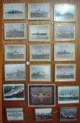 Selection of Various Ships Photographs to include HMS Gravelines, Ocean, Devonshire, Teazer, Loch