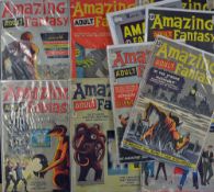 American Comics - Atlas Magazines Amazing Adult Fantasy includes No.7, 8, 9, 10, 11, 12, 13 and 14