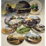 Railway Ephemera - assorted selection of Railway Plates to include Wedgwood, Royal Worcester,