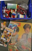 Assorted LEGO Selection includes a mixed box with 100s of pieces, also Sun Block, Robo Champ,