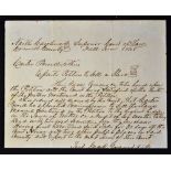 Sale Of A Slave, Carswell County, North Carolina 1848 - Court petition granted to sell this slave