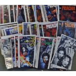 American Comics - Collection of DC The Preacher from 1995 and Topps Comics The X Files from 1996
