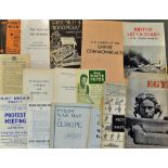 Selection of Assorted publications and literature largely relating to the War - including