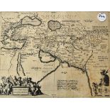 Alexander The Great Map - 'Alexandri Magni Macedonis Expeditio.' - depicting the region covered by