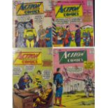 American Comics - Superman DC Publication Action Comics to include No.231, 233, 236 and 237 (4)