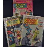American Comics - Superman DC Publication Action Comics to include No.137, 149 and 182 (3) condition