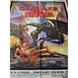 Horror Movie film poster 1981 La Galaxie de la Terreur - Edward Albert - Erin Moran - Ray